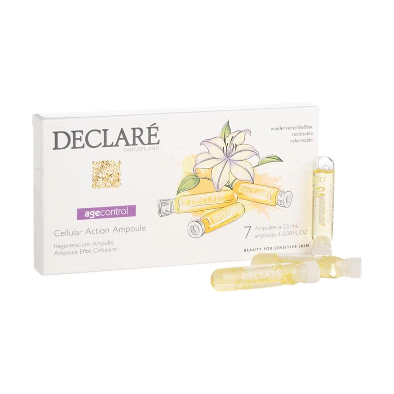 Концентрат Declare Age Control Cellular Action для чутливої шкіри обличчя, 7*2.5 мл